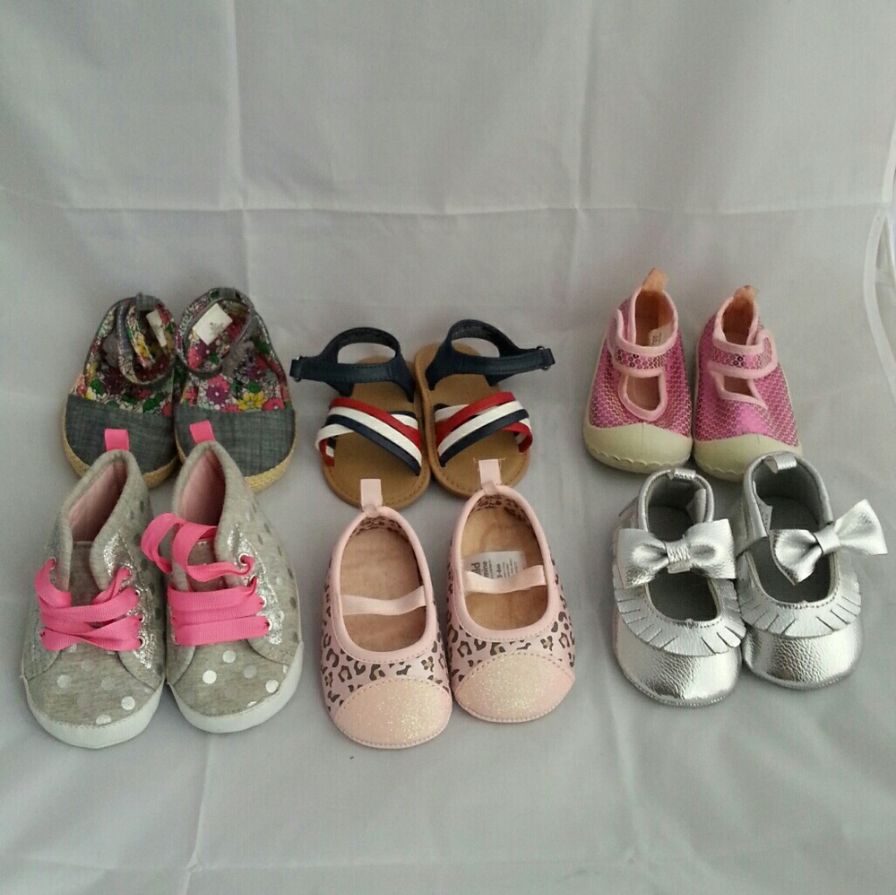 Little kids girls shoe lot, carters, old navy, ect